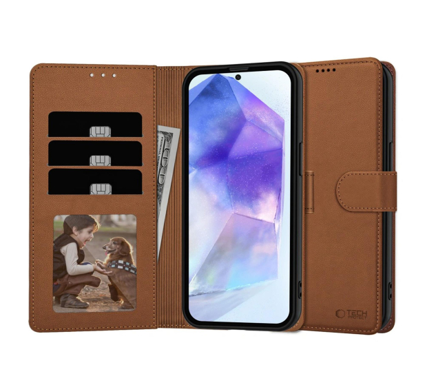 TECH-PROTECT Wallet do Samsung Galaxy A56 Brown - 1325542 - zdjęcie 2